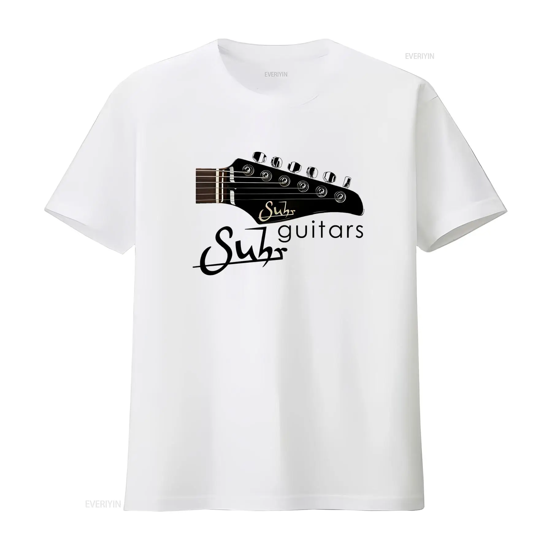 Men'S Fashion Logo - Suhr Guitars Logo Baskılı Tişört Rock