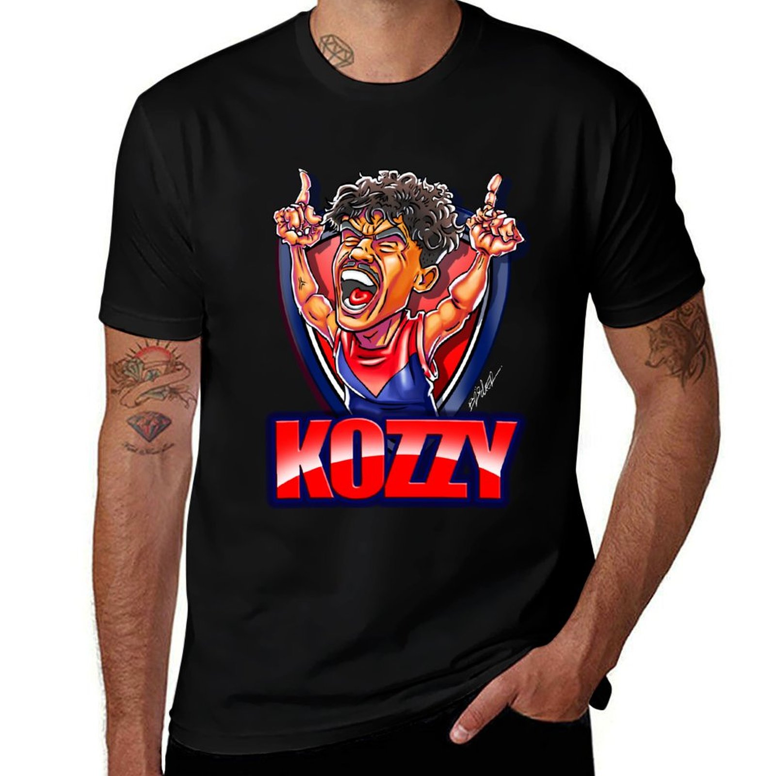 Mens Fashion Melbourne - Kozzy Pickett tasarımı - Melbourne Demons