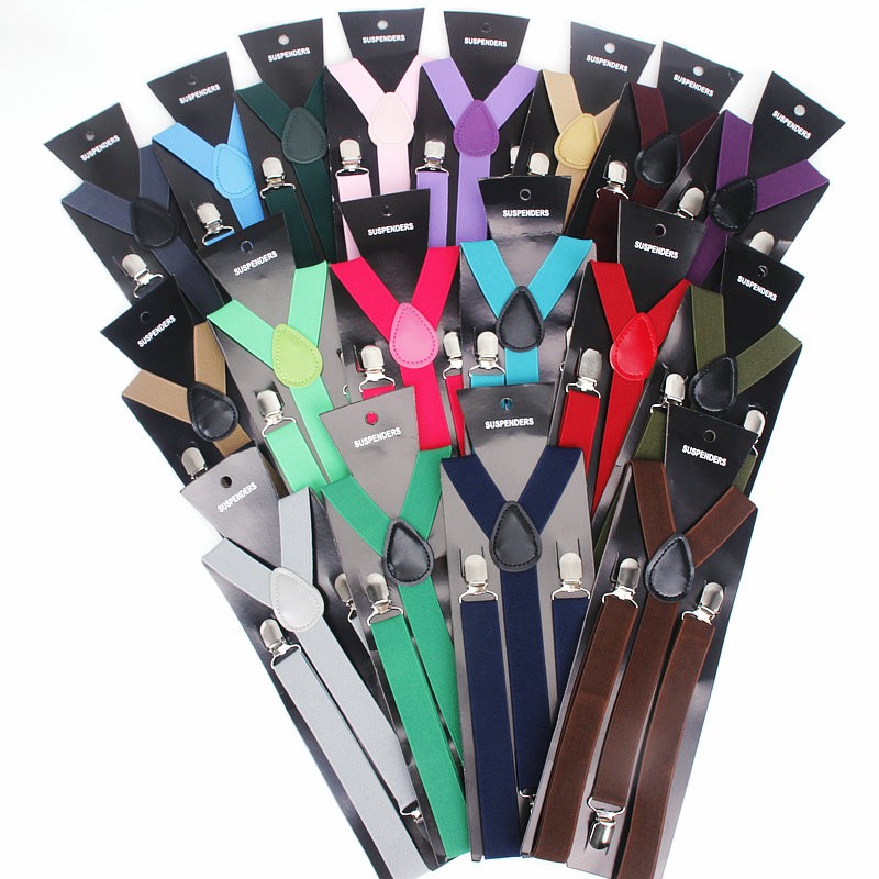 Suspenders Clip Men - Sıcak Satış Elastik Deri Jartiyer Erkekler