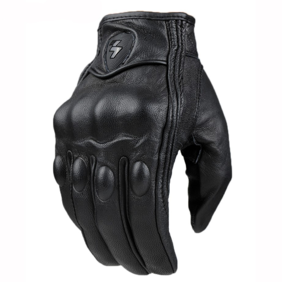 Men'S Fashion Gloves - 2025Motosiklet Eldiven Keçi Derisi Deri Dokunmatik
