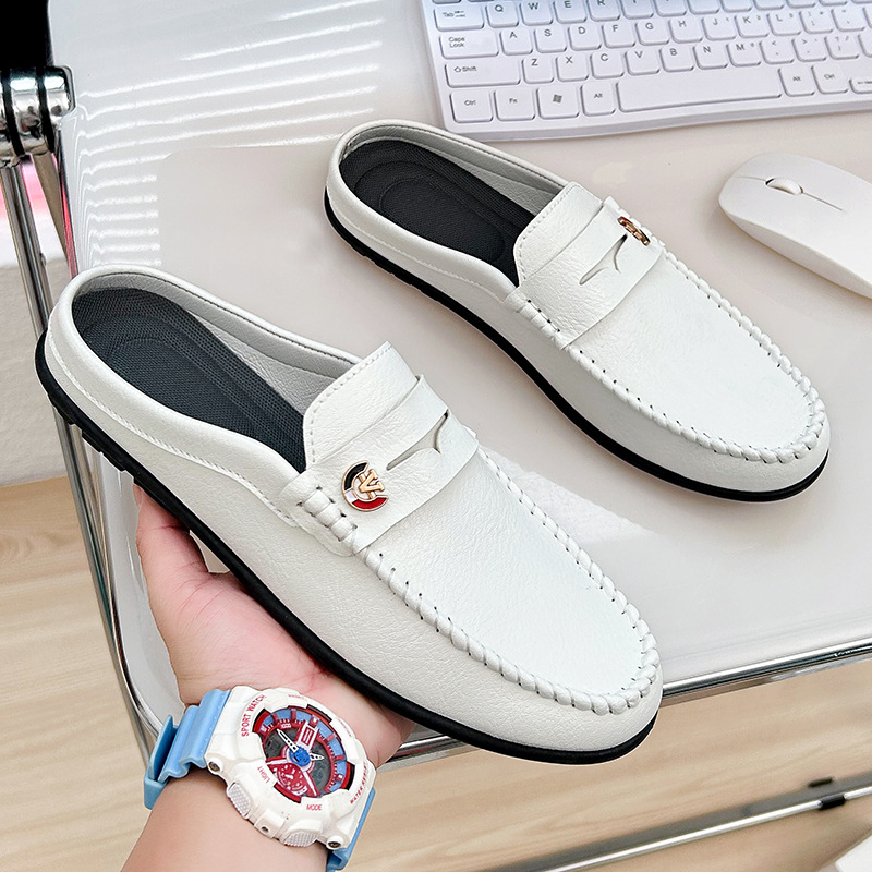 Men'S Fashion Loafers - Erkek terlikleri moda deri makosenler mokasen