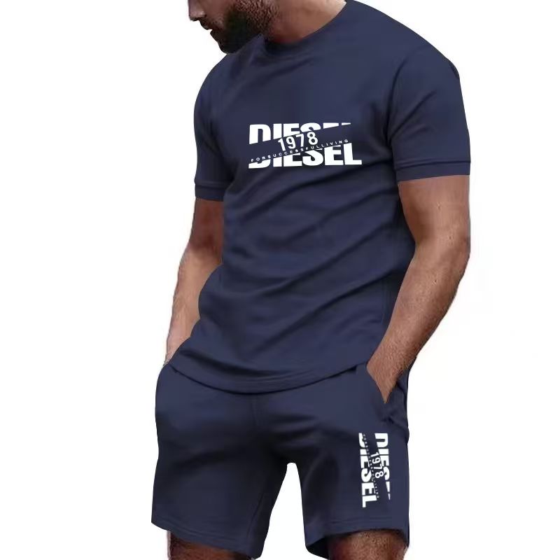 Men'S Fashion For Summer 2026 - 2026 yeni yaz erkek tişörtü+şort takımı