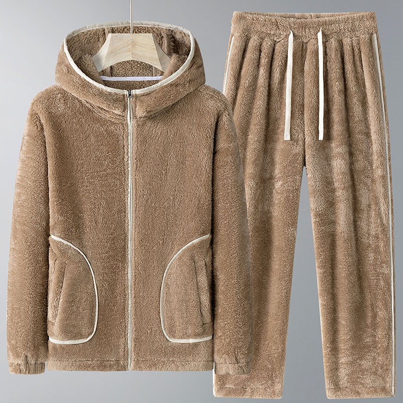 Men'S Fashion Hoodie - 2026 Kış Yeni Erkek Kapüşonlu Takımı,