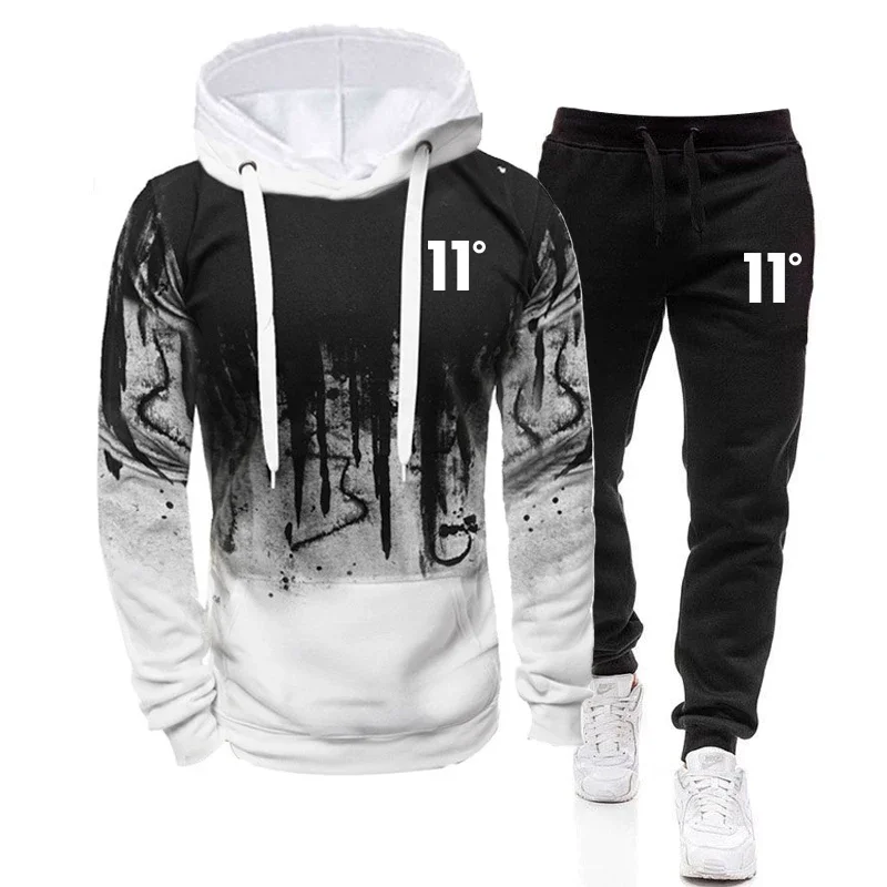 Men'S Fashion Hoodie - Günlük Moda Yüksek Kaliteli Erkek Eşofman