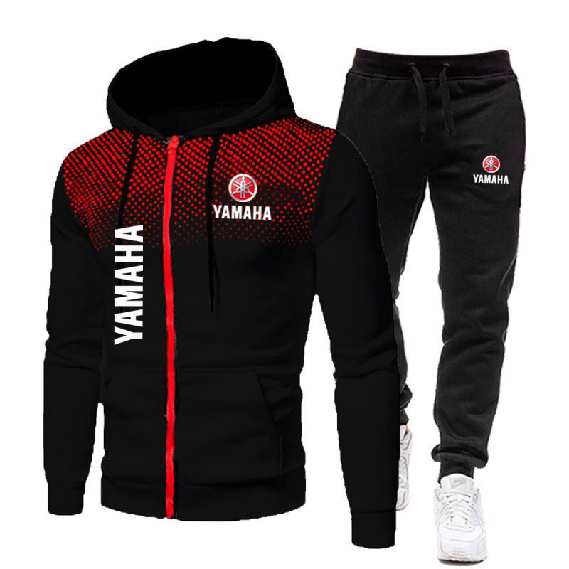 Men'S Fashion Hoodie - Yamaha Erkek Takımları Logo Baskılı Bahar
