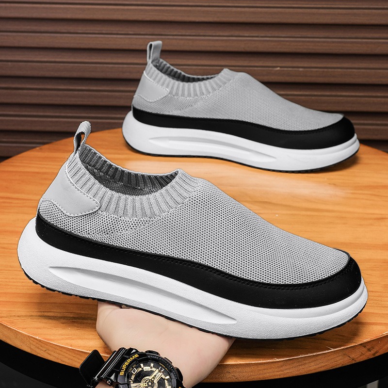 Men'S Fashion Loafers - 2025 yeni erkek ayakkabıları nefes örgü