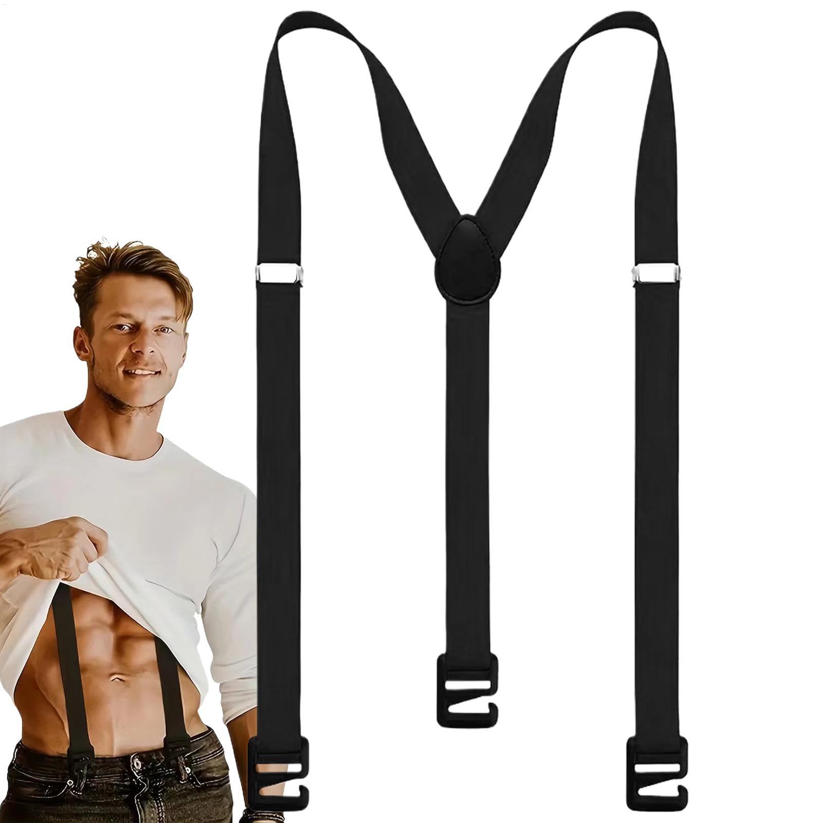 Suspenders Clip Men - Görünmez omuz askısı Ağır Hizmet Tipi