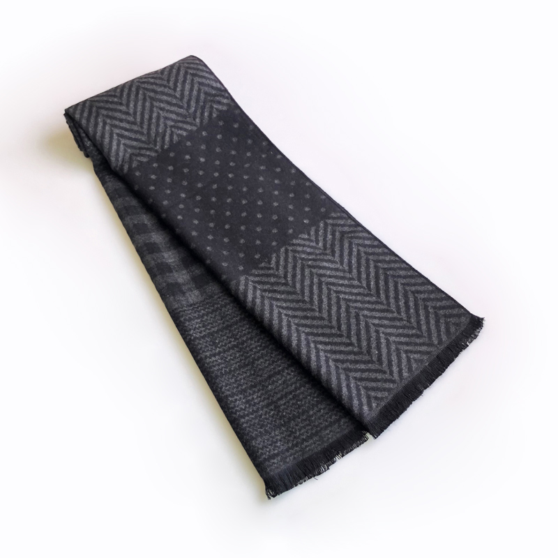 Men Scarf Wool - Moda rahat tasarım serin atkılar püskül