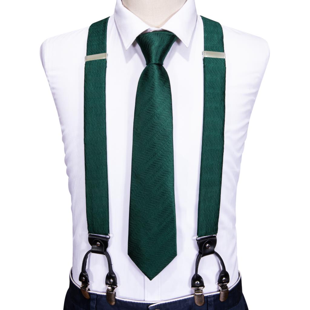 Suspenders Clip Men - Barry.Wang Tasarımcı Erkek Askı Mendil Kol