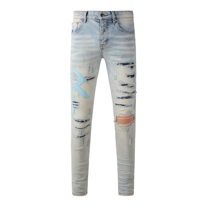 Skinny Jeans Ripped - Moda Amerikalı Markalar Erkek Kot Pantolon