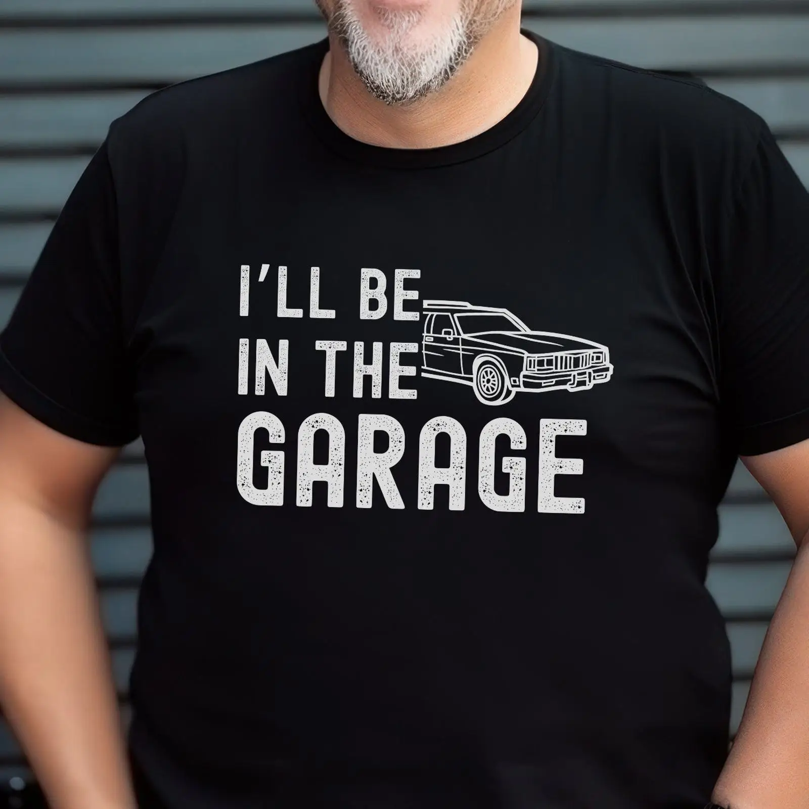 Men'S Fashion Garage - Komik Garaj Tişörtü Baba Tamirci vintage