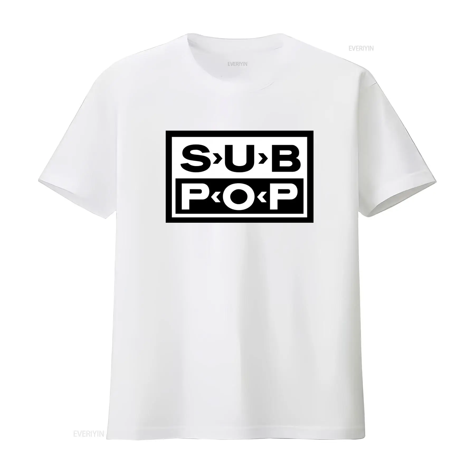 Sub Pop Logolu Tişört Siyah Be - Men'S Fashion Logo incelemesi ve fiyatı