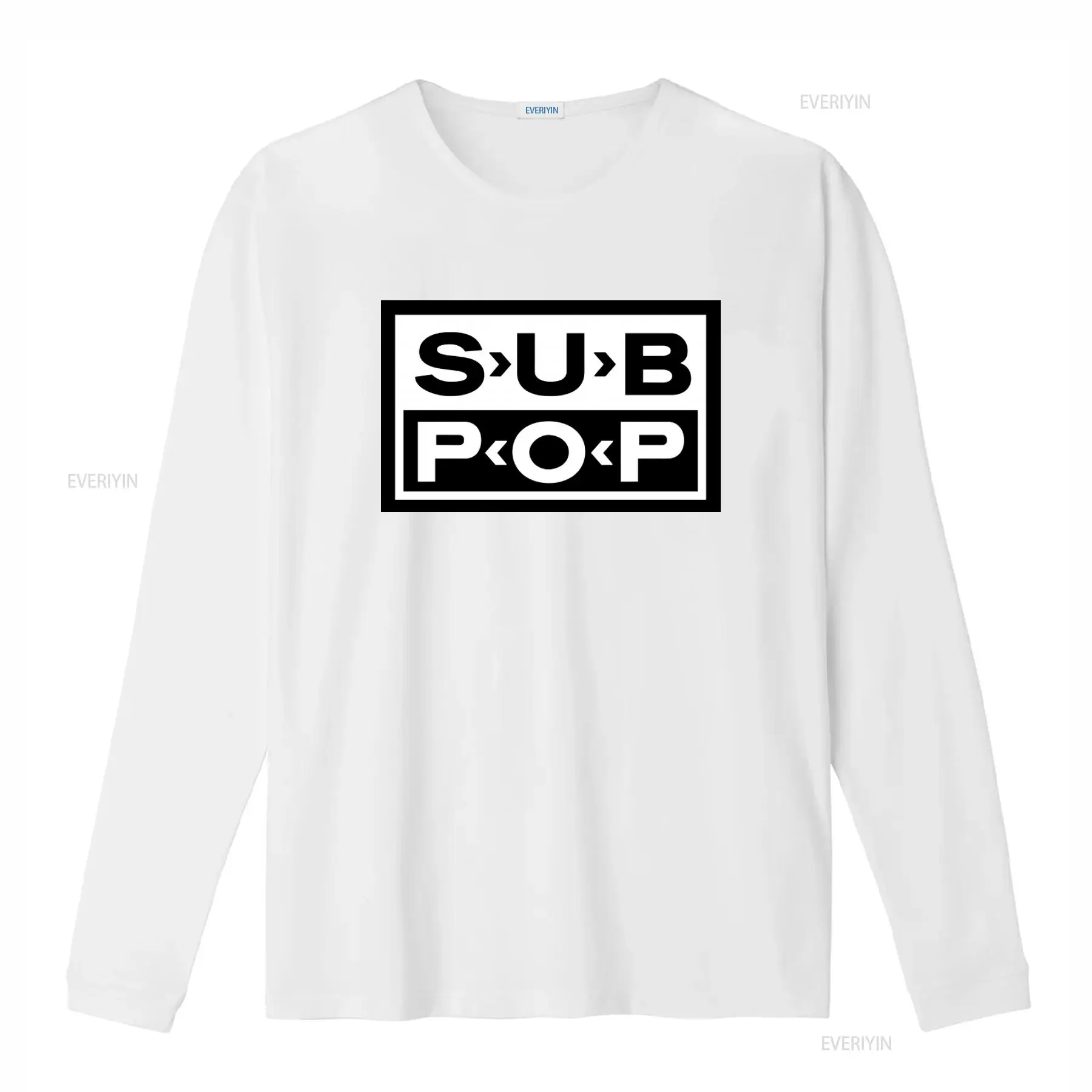 Sub Pop Logolu Tişört Siyah Be - Men'S Fashion Logo incelemesi ve fiyatı