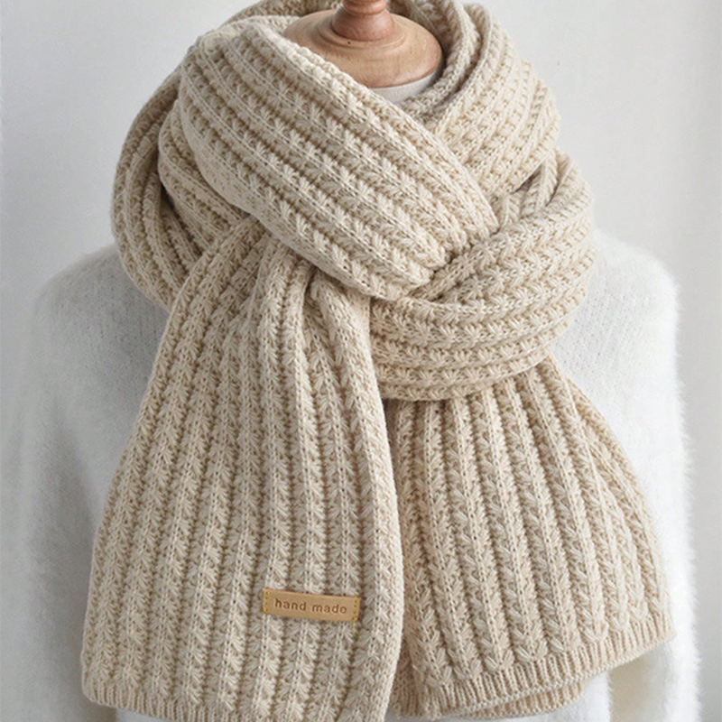 Kalın Kablo Örgü Sıcak Kaşmir  - Men Scarf Wool incelemesi ve fiyatı