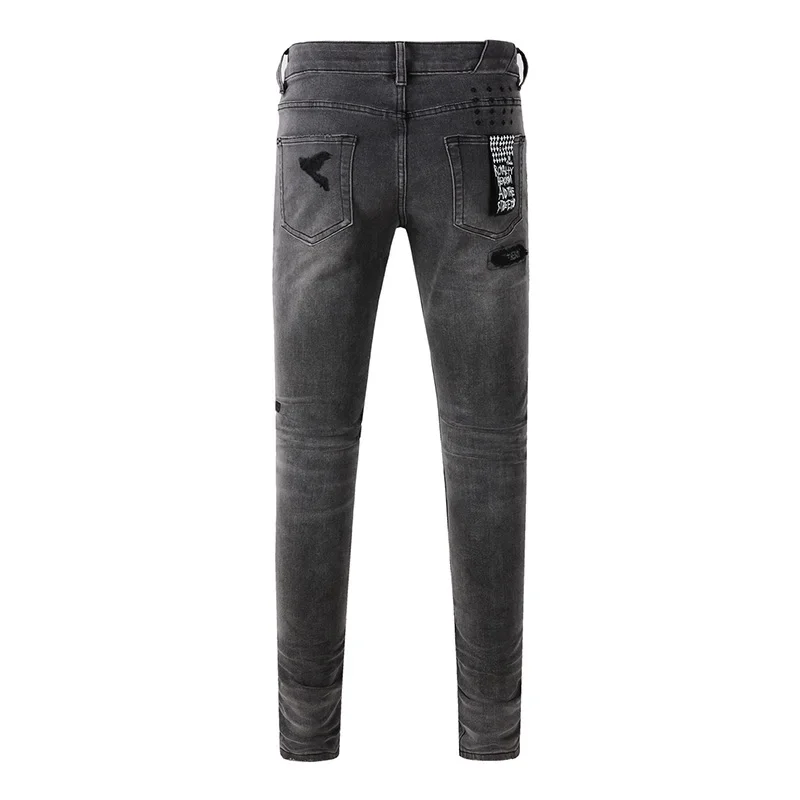 Erkek Yüksek Bel Eskitme Kül G - Skinny Jeans Ripped incelemesi ve fiyatı