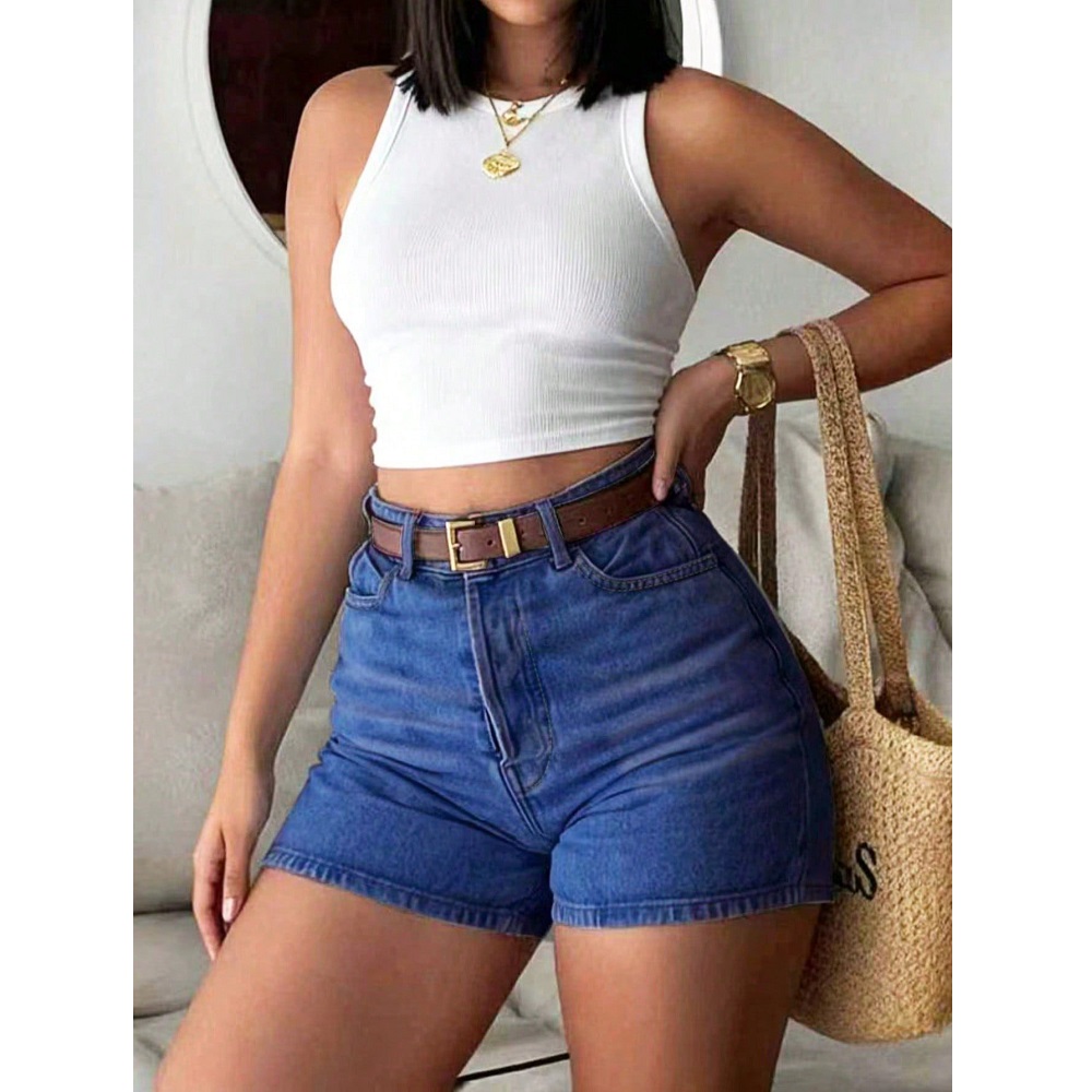 Kadınlar İçin Yazlık Kot Şort  - Skinny Jeans Ripped incelemesi ve fiyatı