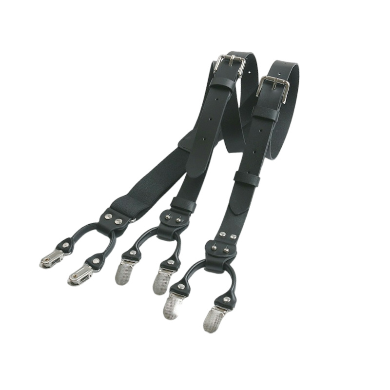 2.5 Cm Deri Esneklik erkek Jar - Suspenders Clip Men incelemesi ve fiyatı