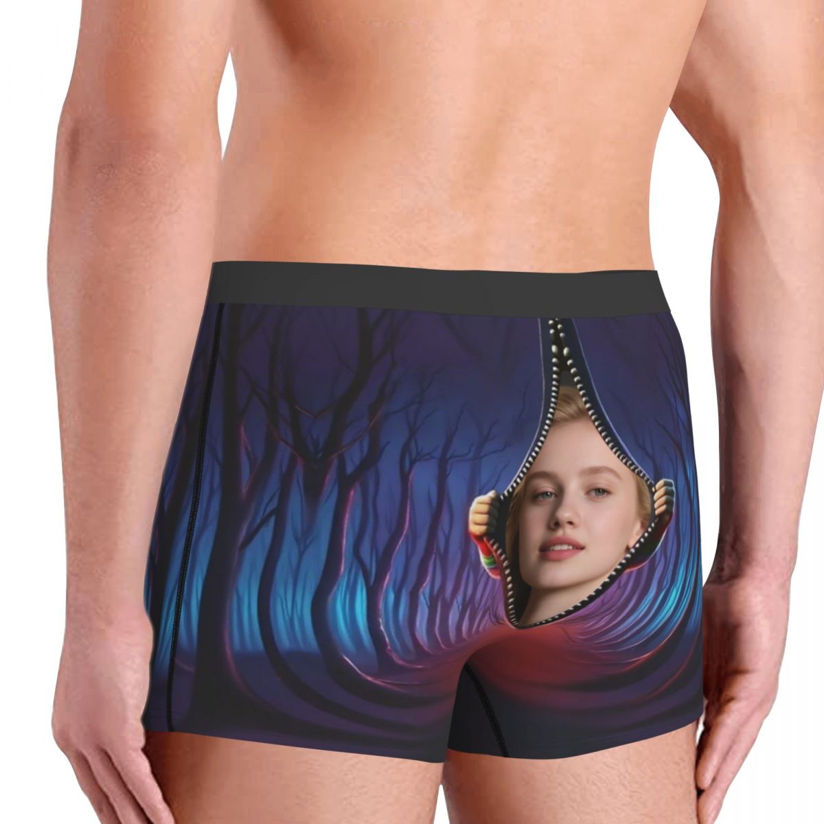 Özel Yüz Fotoğraf Boksörler Şo - Men'S Fashion Underwear incelemesi ve fiyatı