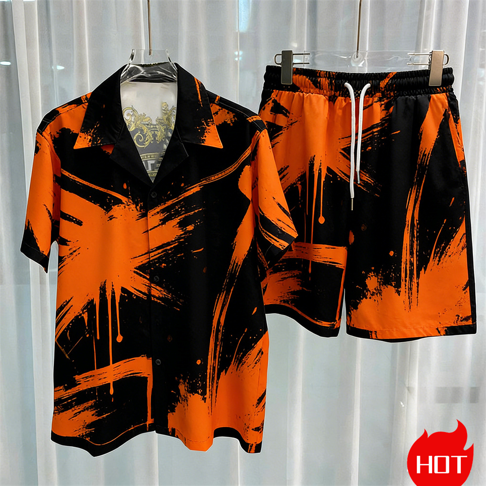 Dijital baskılı erkek takım mo - Men'S Fashion Outfits incelemesi ve fiyatı