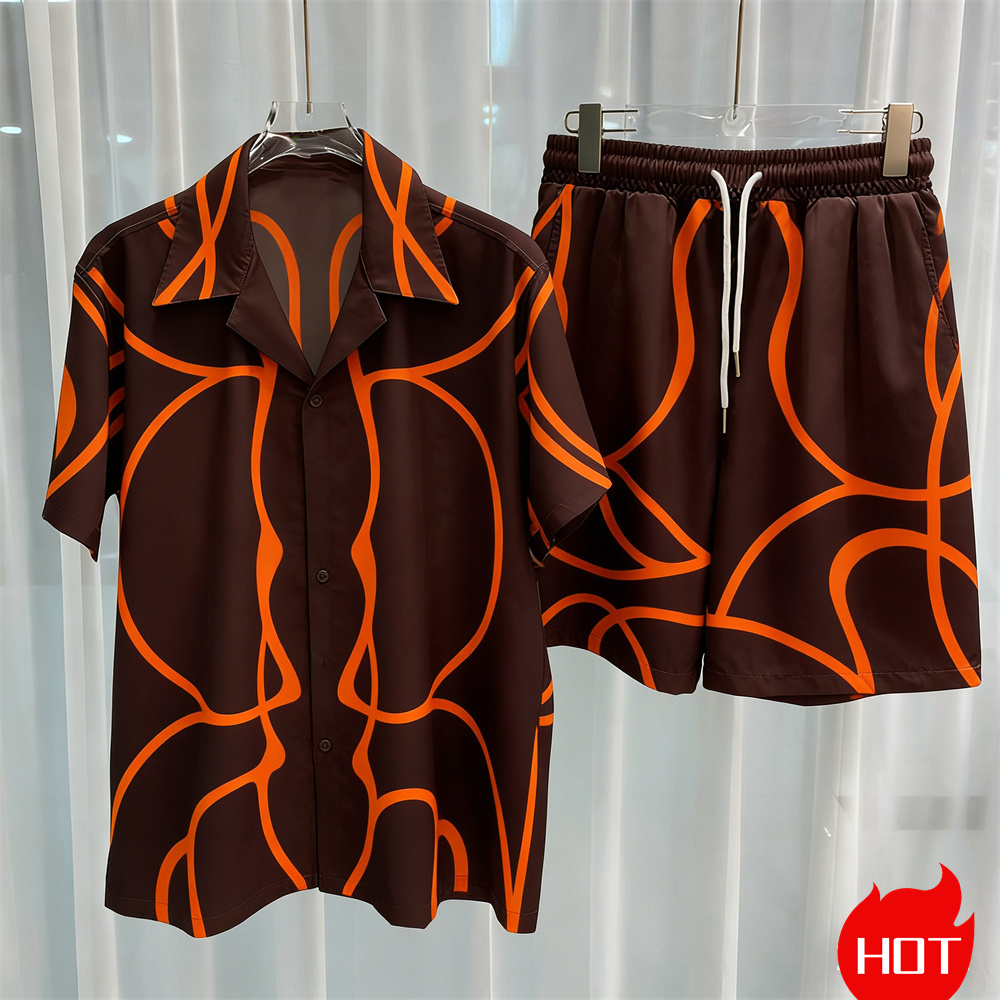 Dijital baskılı erkek takım mo - Men'S Fashion Outfits incelemesi ve fiyatı