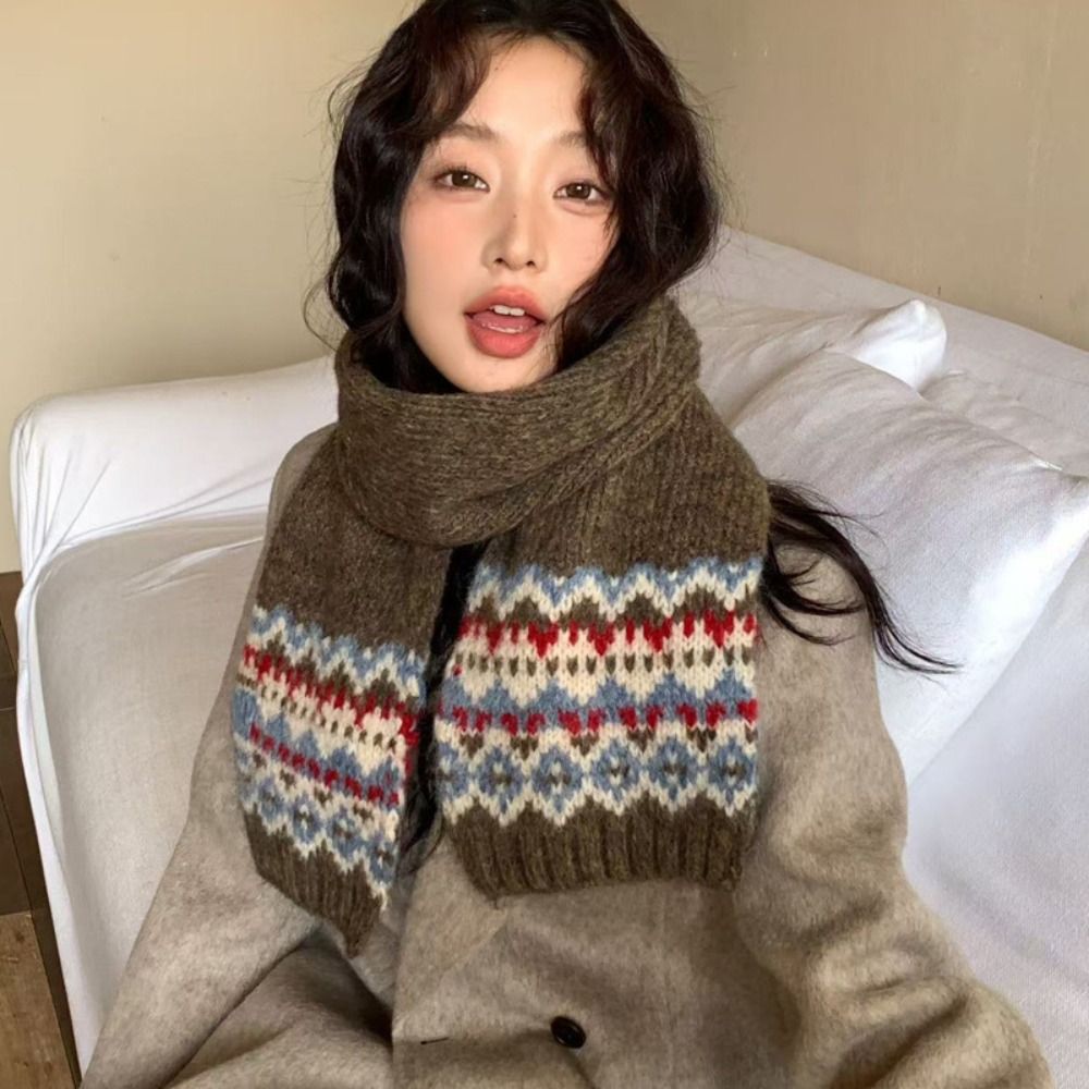 Klasik Yün Jakarlı Örme Eşarp  - Men Scarf Wool incelemesi ve fiyatı