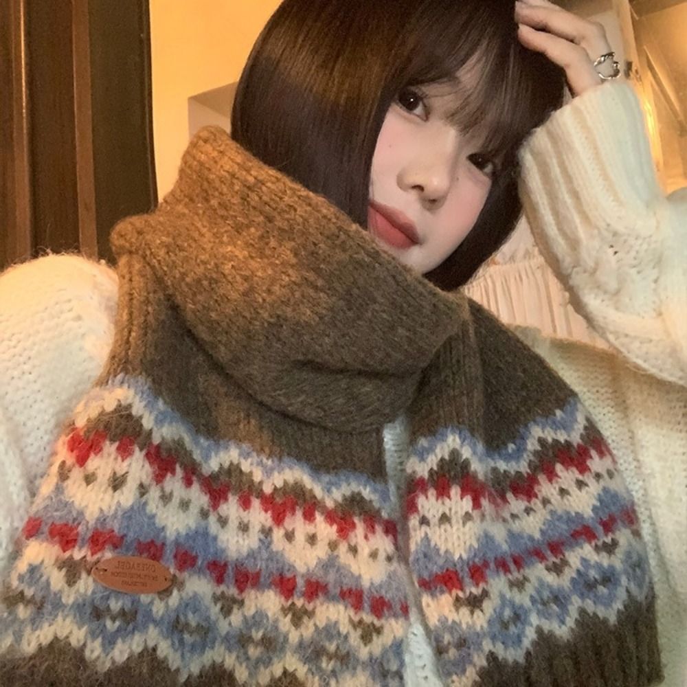 Klasik Yün Jakarlı Örme Eşarp  - Men Scarf Wool incelemesi ve fiyatı