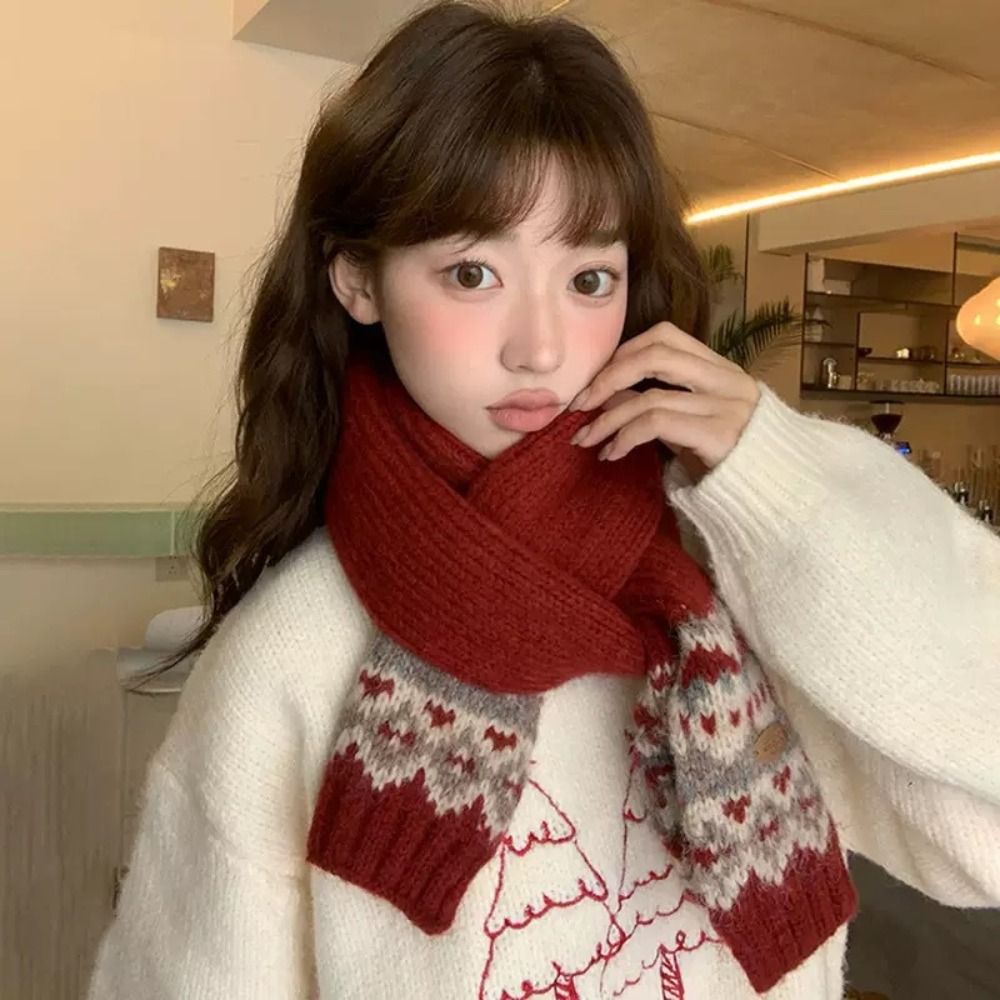 Klasik Yün Jakarlı Örme Eşarp  - Men Scarf Wool incelemesi ve fiyatı