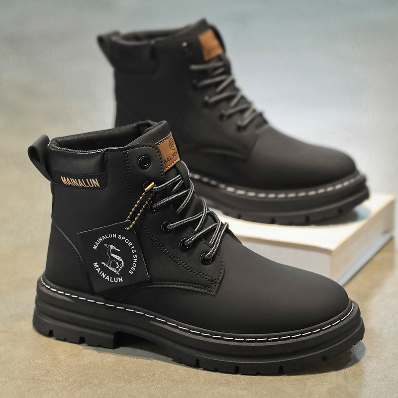 Klasik Erkek Yüksek Bilekli Bo - Men'S Fashion Loafers incelemesi ve fiyatı