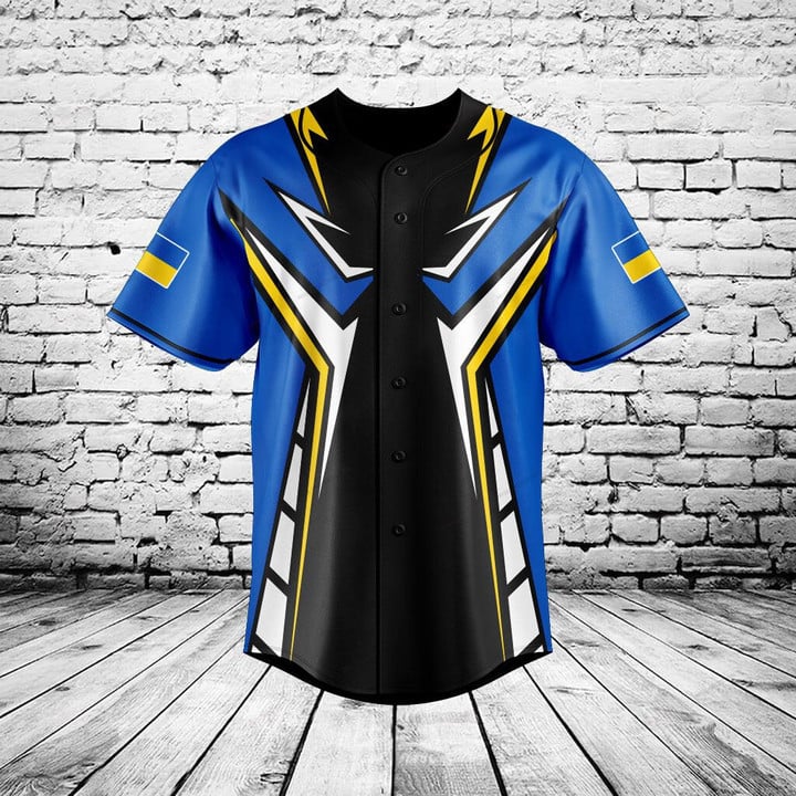 Özel İsimli Ukrayna Kalkanı Gr - Mens Fashion Baseball Jersey incelemesi ve fiyatı