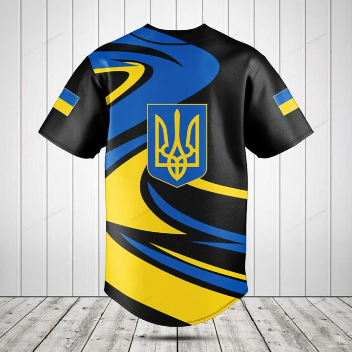 Özel İsimli Ukrayna Kalkanı Gr - Mens Fashion Baseball Jersey incelemesi ve fiyatı