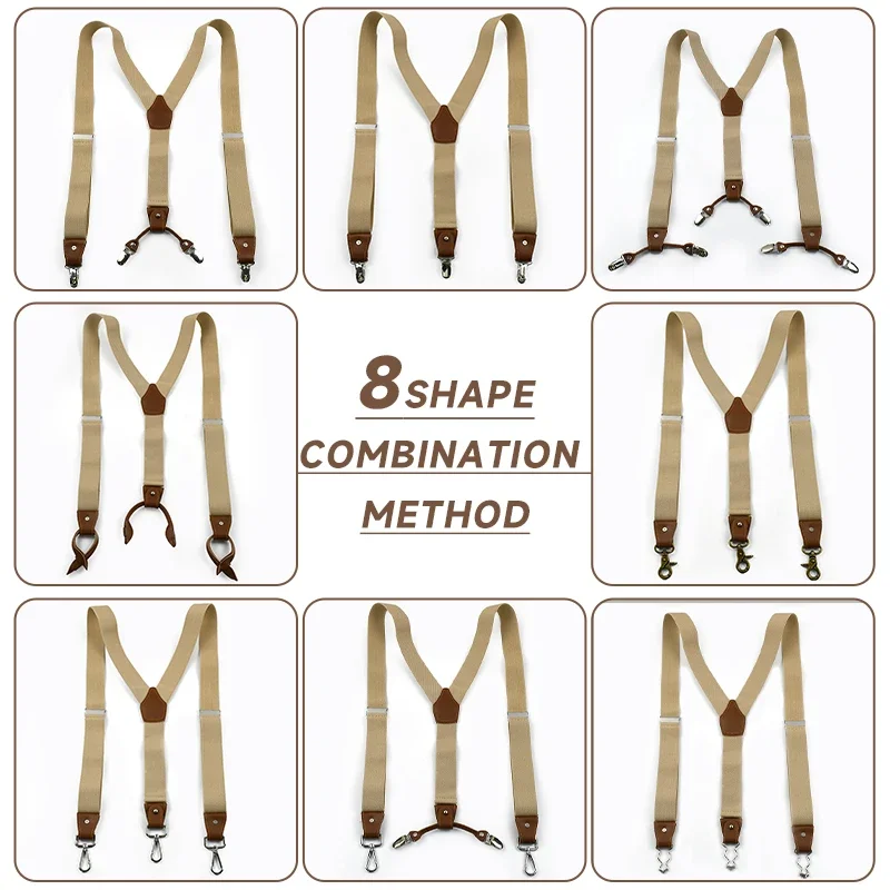 Deepeel 1 Takım 3.5*125 cm İş  - Suspenders Clip Men incelemesi ve fiyatı