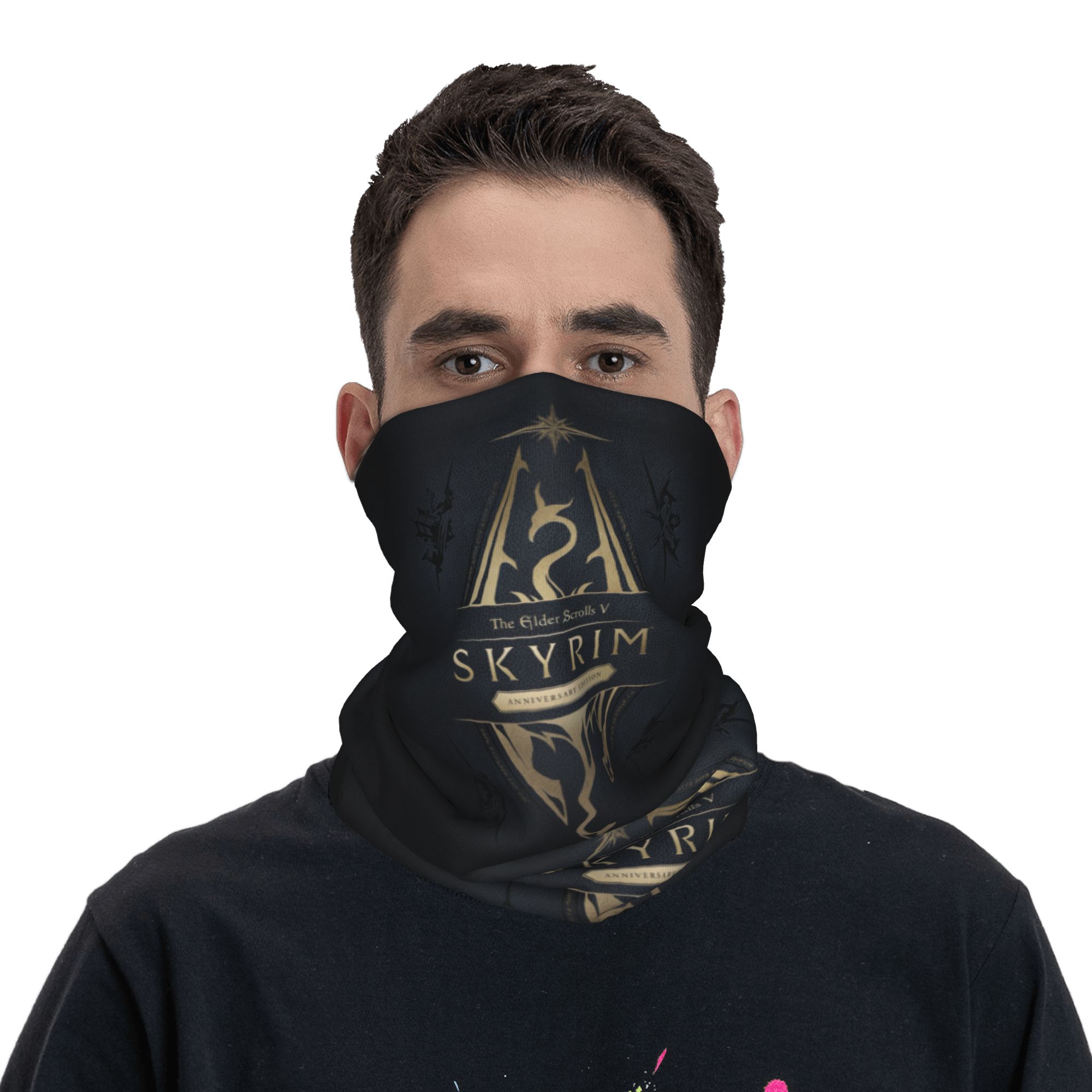 Özel Skyrim Logolu Bandana Kış - Men'S Fashion Logo incelemesi ve fiyatı