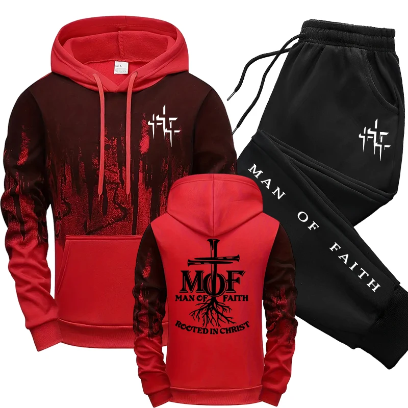 Man of Faith Erkek Eşofman Tak - Men'S Fashion Outfits incelemesi ve fiyatı