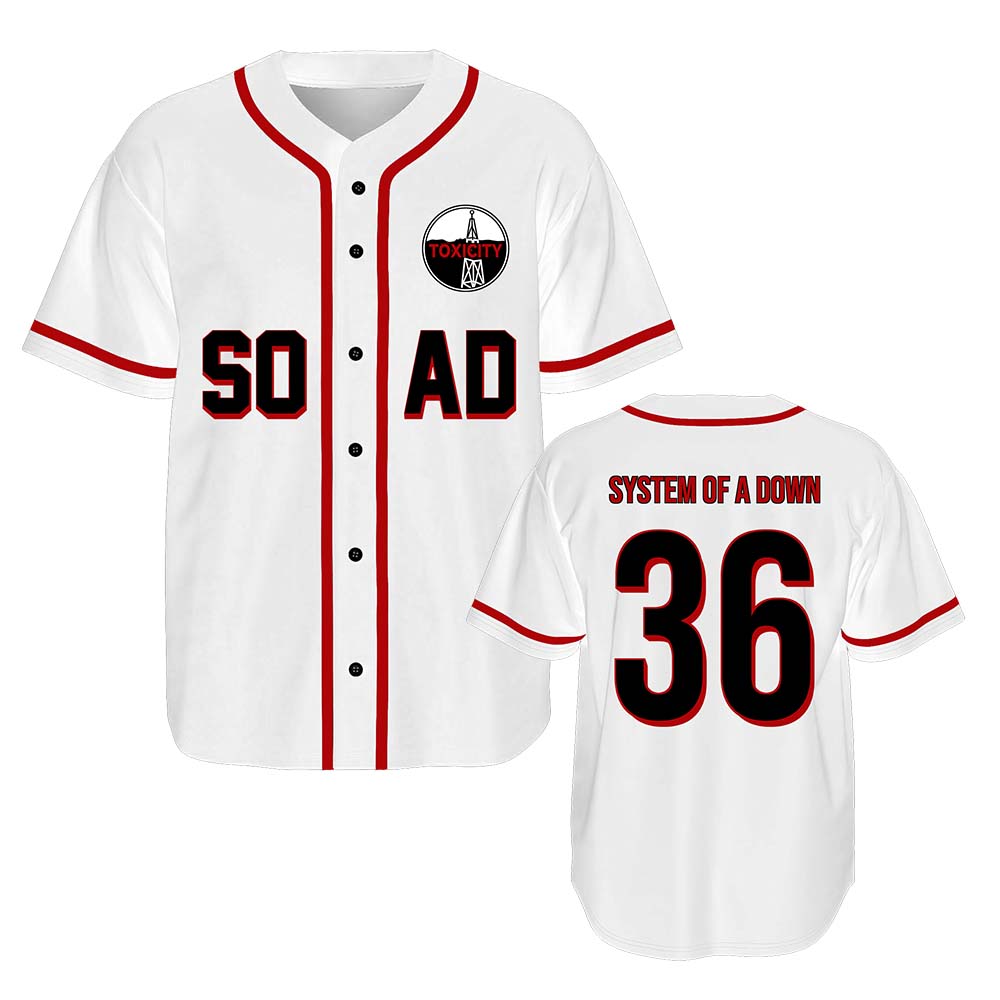 System of A Down Beyzbol Forma - Mens Fashion Baseball Jersey incelemesi ve fiyatı