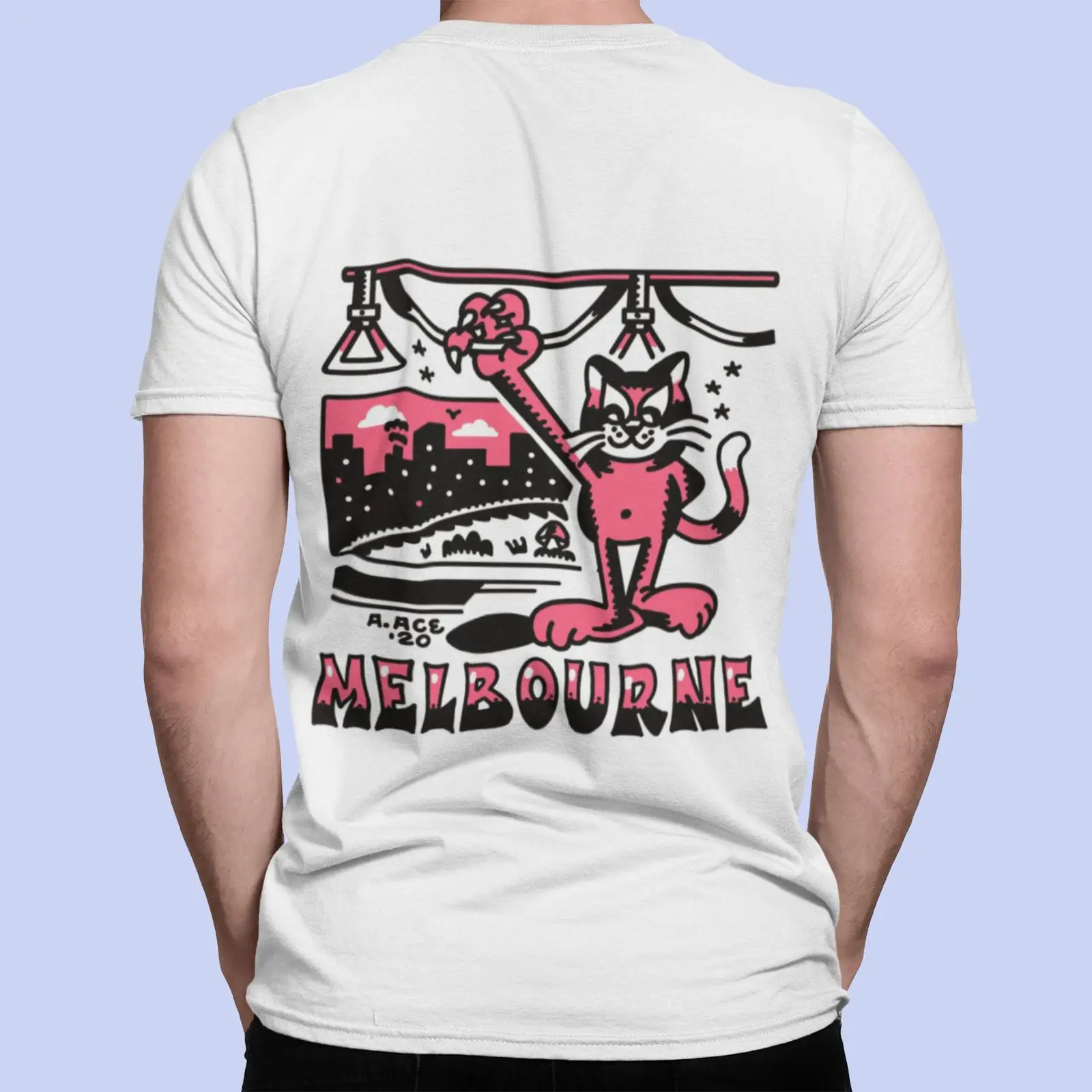 Melbourne Tram Tişörtü Psyched - Mens Fashion Melbourne incelemesi ve fiyatı