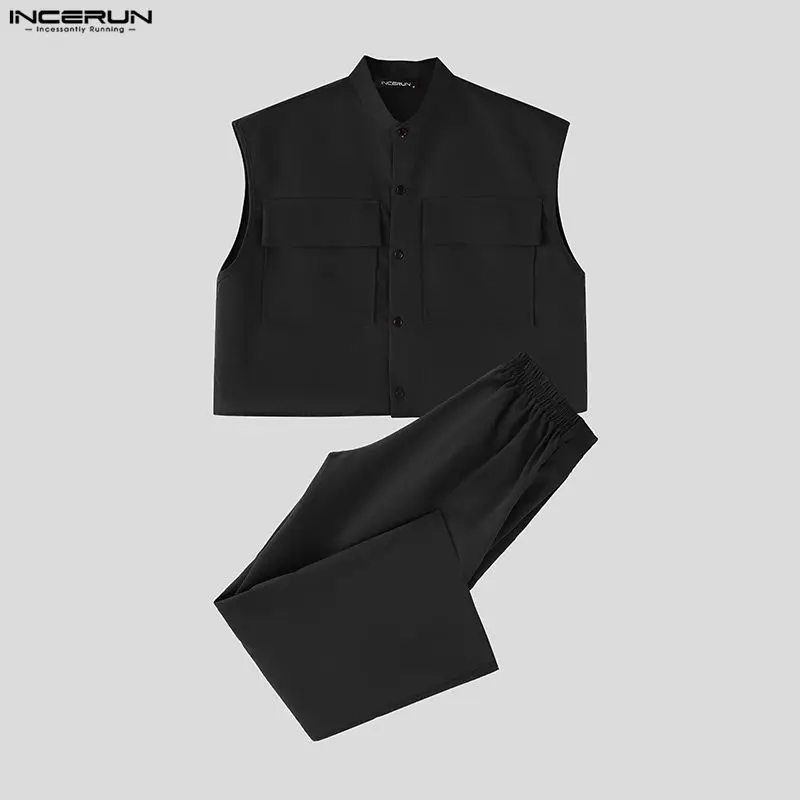 INCERUN Erkek Setleri Katı Kol - Men'S Fashion For Summer 2026 incelemesi ve fiyatı