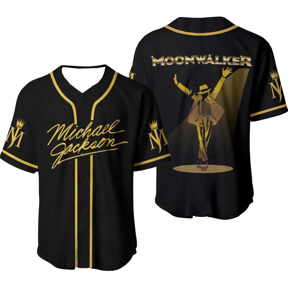2026 Michael Jackson Moonwalke - Mens Fashion Baseball Jersey incelemesi ve fiyatı