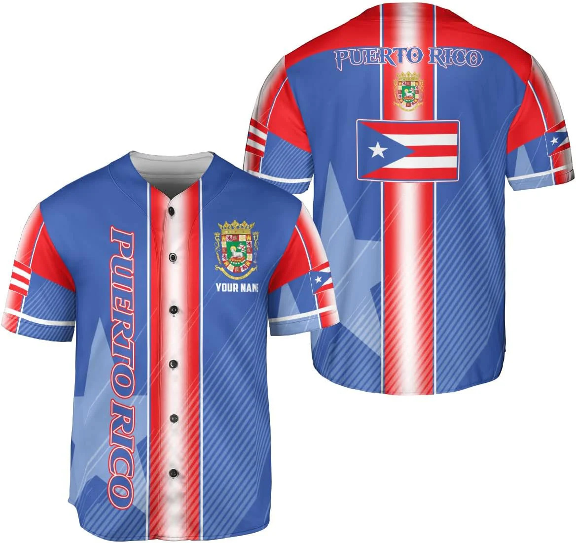 Kişiselleştirilmiş Porto Riko  - Mens Fashion Baseball Jersey incelemesi ve fiyatı