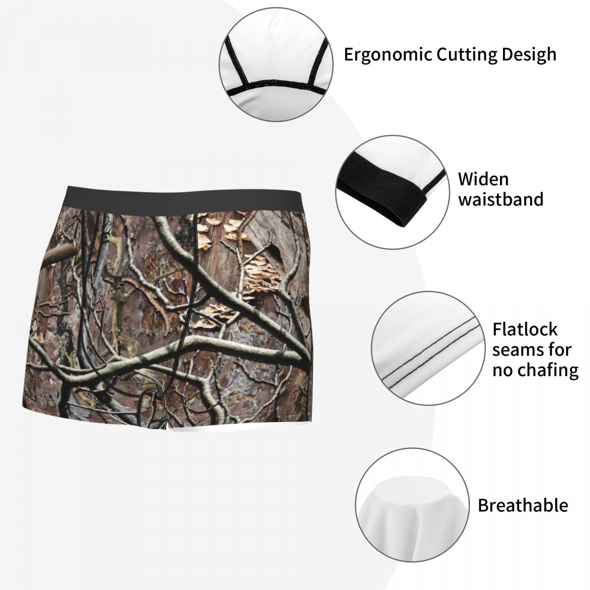 Özel Av Kamuflajı Erkek İç Çam - Men'S Fashion Underwear incelemesi ve fiyatı