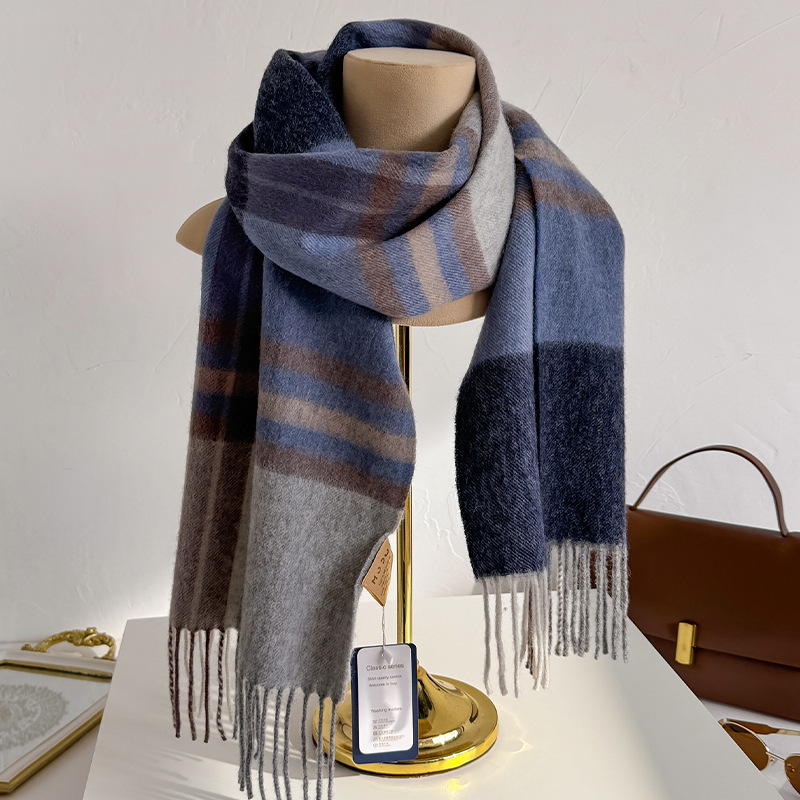 %100 Yün Ekose Eşarp Kadın Erk - Men Scarf Wool incelemesi ve fiyatı