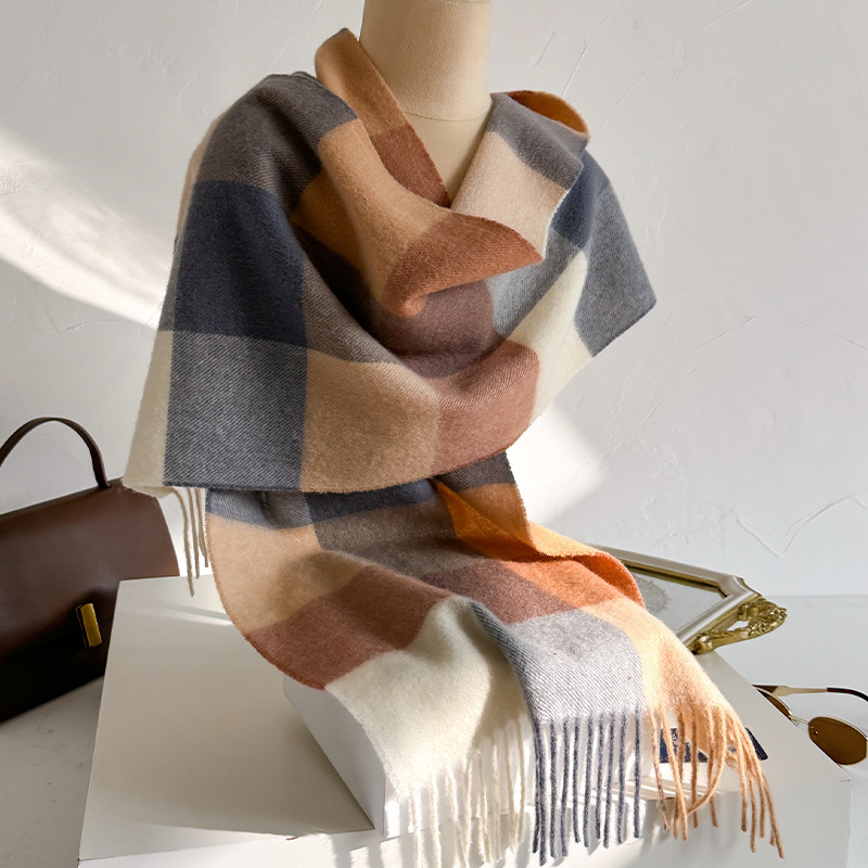 %100 Yün Ekose Eşarp Kadın Erk - Men Scarf Wool incelemesi ve fiyatı