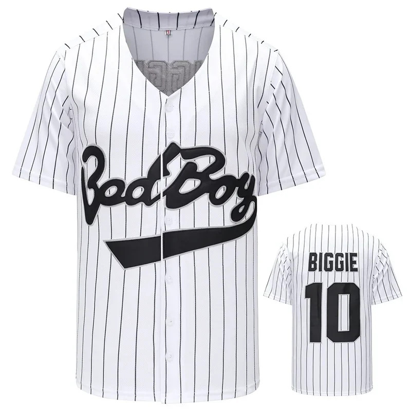 Film # 10 Bad Boy BIGGIE Beyzb - Mens Fashion Baseball Jersey incelemesi ve fiyatı