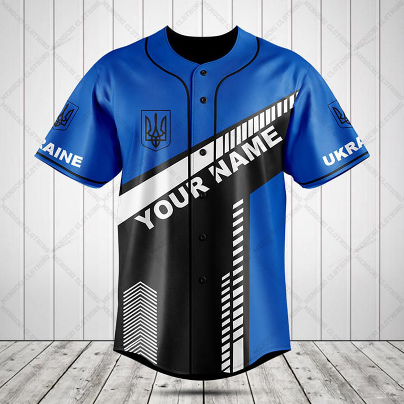 Özel İsimli Ukrayna Kalkanı Gr - Mens Fashion Baseball Jersey incelemesi ve fiyatı