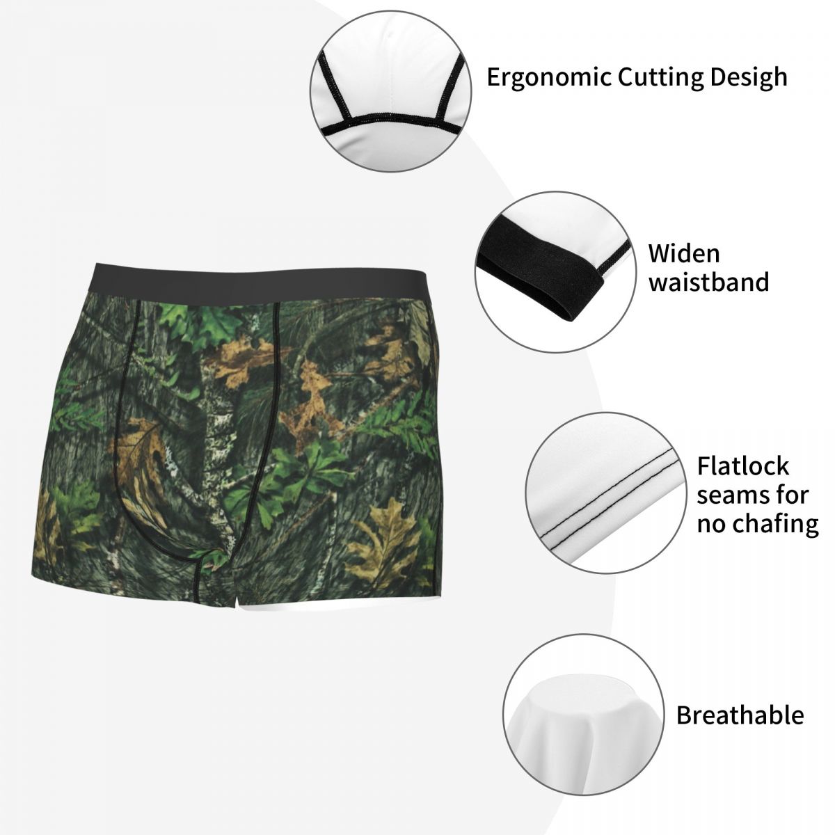 Moda Mossy Oak Obsession Türki - Men'S Fashion Underwear incelemesi ve fiyatı