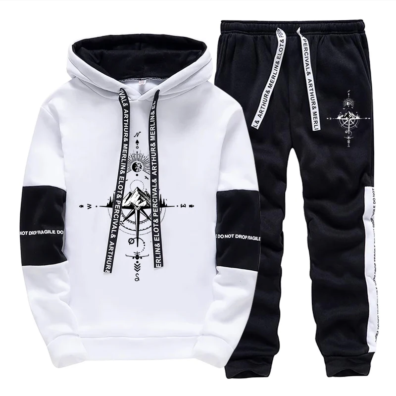 Yeni Sonbahar Kış Erkek Eşofma - Men'S Fashion Hoodie incelemesi ve fiyatı