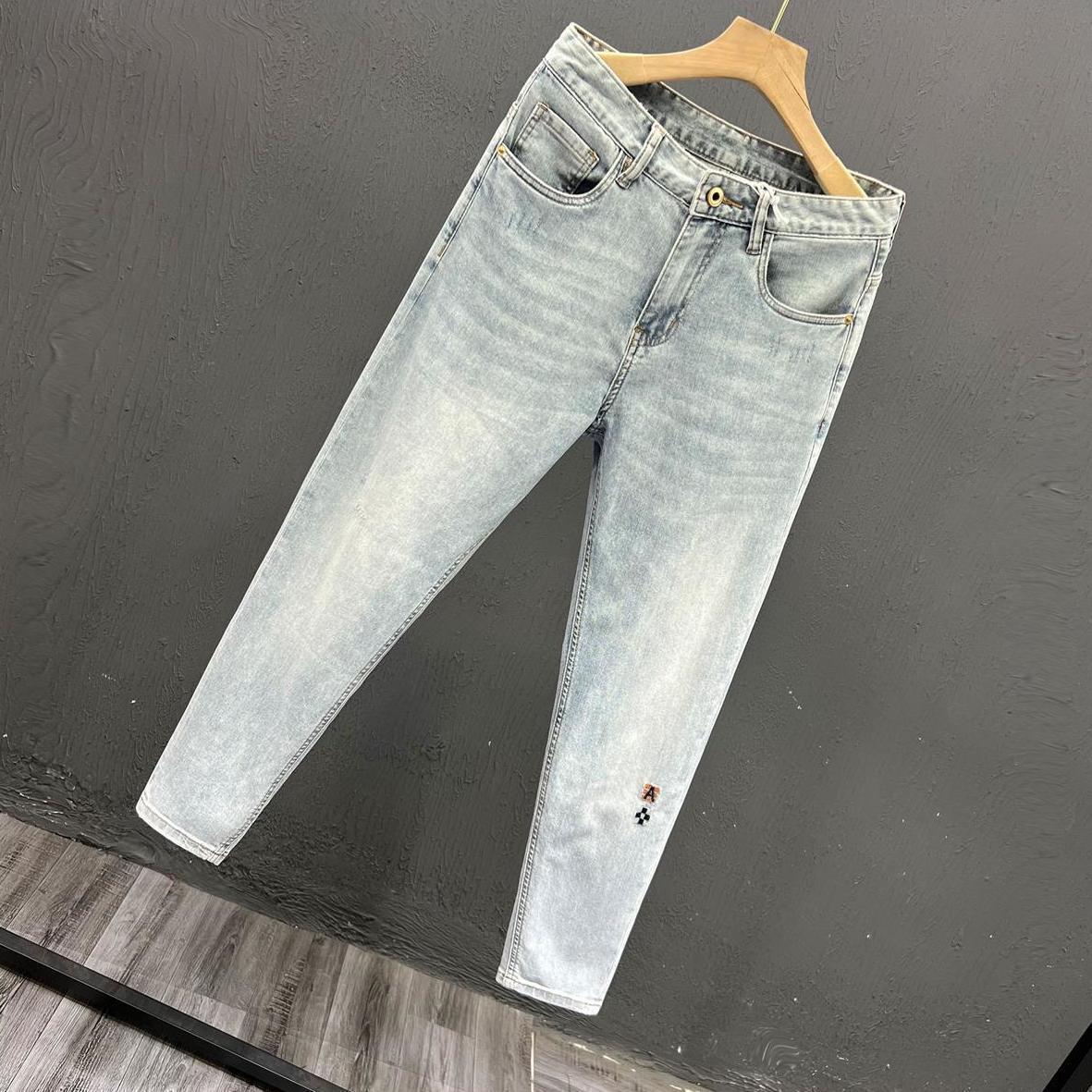 Yeni şık erkek Denim kot moda  - Skinny Jeans Ripped incelemesi ve fiyatı
