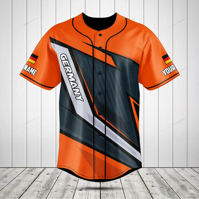 Kişiselleştirilmiş Almanya Kal - Mens Fashion Baseball Jersey incelemesi ve fiyatı