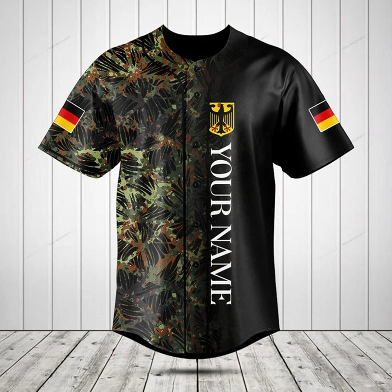 Kişiselleştirilmiş Almanya Kal - Mens Fashion Baseball Jersey incelemesi ve fiyatı