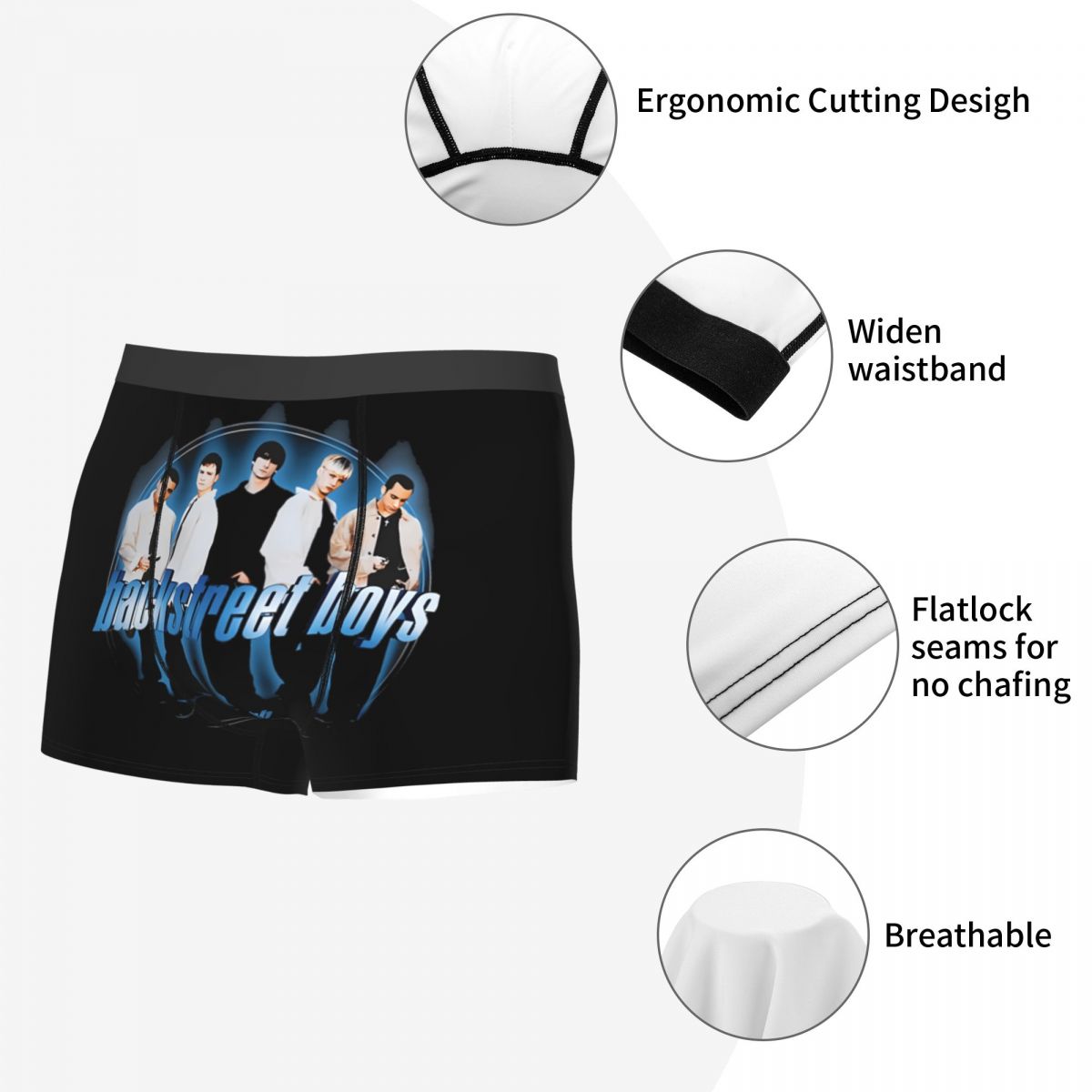 Moda Backstreets Pop Müzik Erk - Men'S Fashion Underwear incelemesi ve fiyatı