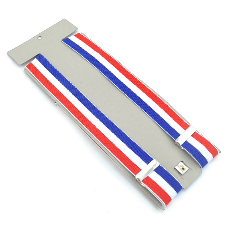 Yeni 3.5cm Genişliğinde 6 Çizg - Suspenders Clip Men incelemesi ve fiyatı